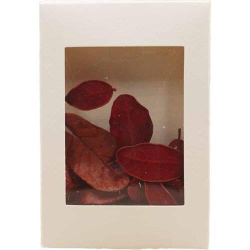 Kraft Paper Gift Packaging Box With Clear PVC Window Gift boxes Colour Kraft Gift Box Candy Wrapping Bag Party Decor Supplies