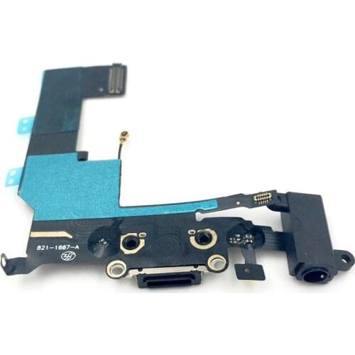 Micro Dock Plug Conector Board USB Charging Port Flex Cable For Apple iphone 5s Replacement Parts