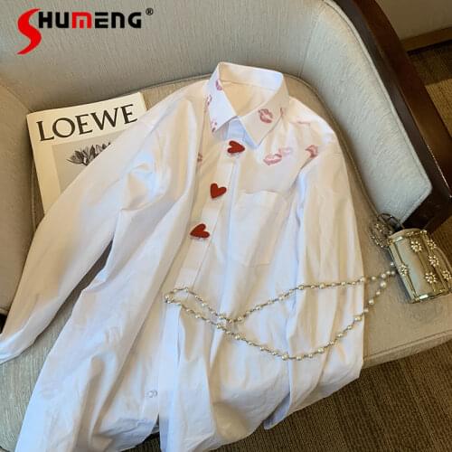 Женские рубашки с принтом Shumeng China At AliExpress