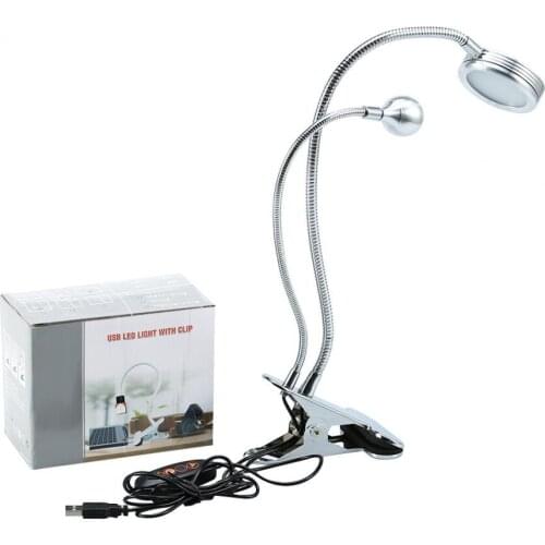 2 in 1 Portable USB Tattoo Beauty Light Permanent Makeup LED Lamp Adjustable Eyebrow Eyelash Manicure Cold Light Tattoo Supplies