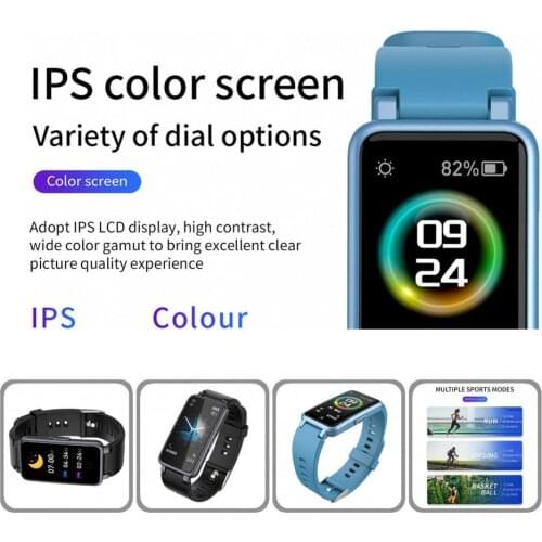 Smart Watch Waterproof Digital Watch IPS Color Display Multifunctional Creative Health Monitoring IPS Smart Watch