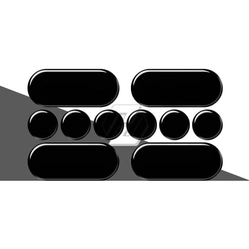 Universal 3D Gel Tank Pad Protector Tankpad Protection Shield Motorbike Decal