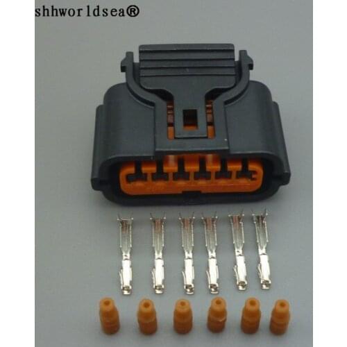 Worldgolden 6pin for Modern kia IX35 move line eight yue lang ruina after reversing radar sensor plug connector HP286-06021