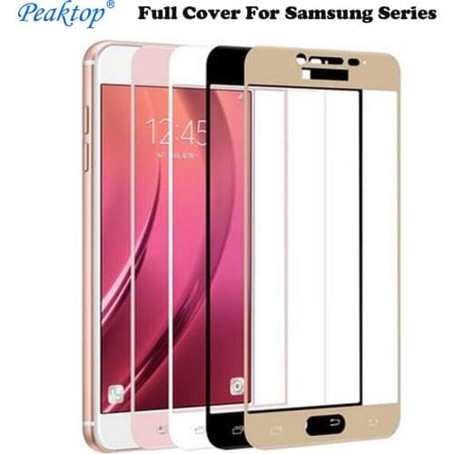 Full Cover Tempered Glass for Samsung Galaxy S6 S7 J2 J5 J7 Prime Note 4 Note 5 Galaxy A3 A5 A7 2016 2017 Screen Protector Film