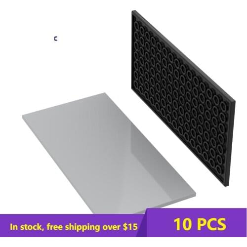 1PCS MOC Bricks Compatible Assembles Particles 90498 8x16 Light Panel Building Blocks Parts DIY Educational Parts Toys