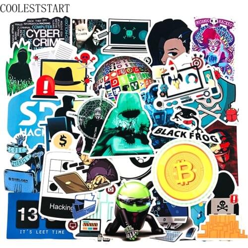 10/50Pcs Programming Graffiti Stickers Hacker Sticker For Luggage Skateboard Laptop Motorcycle Papeleria Y Oficina Phone Toys