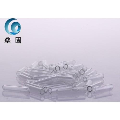 100 pcs 6 * 30mm fermentation tube Duchenne small glass tube glass catheter tube microbes tube