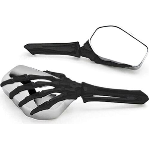 Brand new Skeleton Skull Hand Motorcycle Mirrors For Victory V92C V92SC V92TC Deluxe Classic
