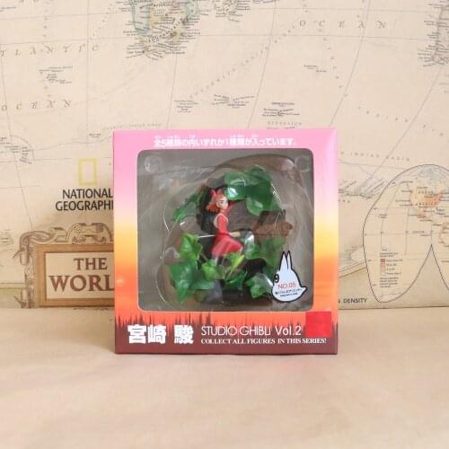 Vogue Anime Hayao Miyazaki Studio Ghibli Statue The Secret World of Arrietty The Borrower Arrietty Figure Model Toys Gift