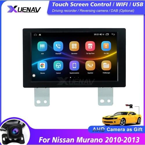 Car stereo auto radio player For Nissan Murano z51 MAXIMA TEANA car 2010 2011 2012 2013 DVD multimedia player GPS navigation