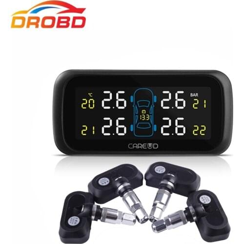 Auto Diagnostic-Tool Careud U903 4 Internal Sensors TPMS Tyre Pressure Monitoring System Tire Pressure Alarm DIY Free Shipping