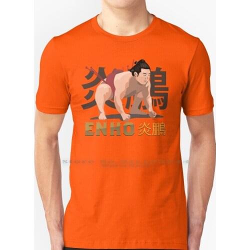 Sumo Wrestler " Enho " Rikishi Enho Akira T Shirt 100% Pure Cotton Sumo Wrestler Rikishi Akira Yokozuna Endo Takayasu