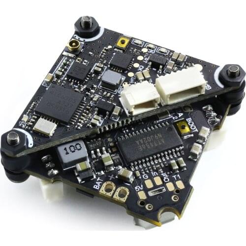 GEPRC STABLE 12A Whoop Stack GEP-12A-F4 MPU6000 F411 Flight Controller BLHELIS 12A 4in1 ESC 5.8G 48CH 200mw Switchable VTX