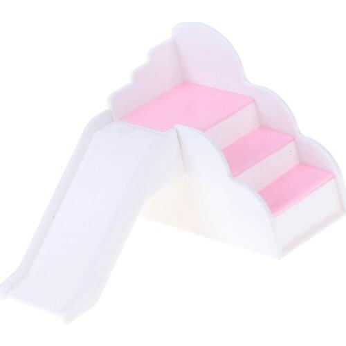 Slide Amusement Park for Doll Furniture Toys Kindergarten Slide Swing Play House DIY Toy Doll Accessories