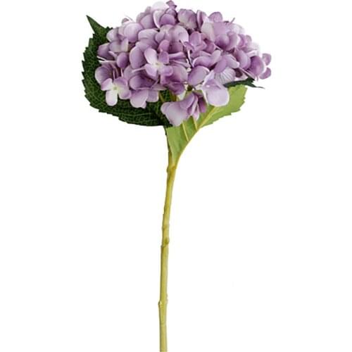 Artificial Flowers Hydrangea Branch Home Wedding Decor Spring Silk Plastic Flower High Quality Fake Flower Party Room Decoration