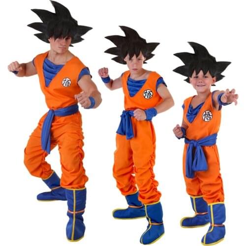 Clothes Suit Cosplay Costumes Top/Pant/Belt/Tail/wrister/wig/Shoes Adult&Kids Halloween Costume