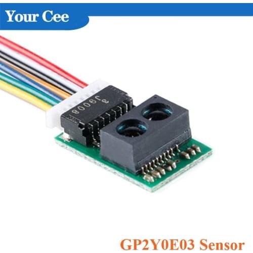 2PCS GP2Y0E03 IR Distance Sensor Module 4-50CM Infrared Ranging Sensor Module High Precision I2C IIC Output for Arduino