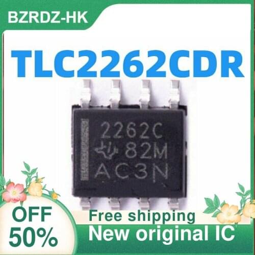 2-10PCS/lot TLC2262CDR TLP2262C 2262C SOP8 nuevo original