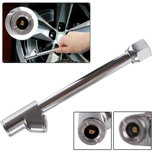 Air Chuck Heavy Duty Tire Filler RV Dual Head Inflator 1/4" Compressor for Motorcycle Trucks Cars