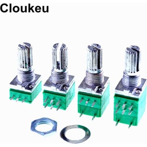 RV097NS RV097GS Potentiometer switch B5K 10K 20K 50K 100K 500K