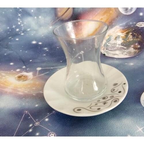 PORLAND PHOSPHORESCENCE ERGONOMIC TEA PLATTER 6'LI 12 CM