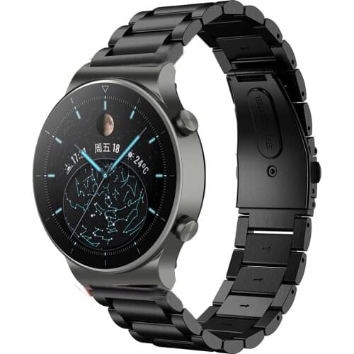 Stainless Steel Band For Huawei Watch GT 2 Pro Strap Metal Women Men Wrist strap For Huawei GT 2e GT2 46mm Watch accessories