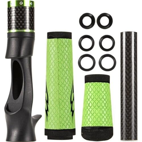 Fishing Rod Handle Building Repair Kit Portable Fishing Reel Seat for Baitcasting Fishing Reel Replacement Gear