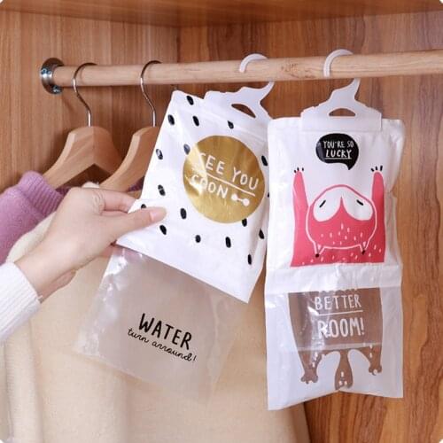 Hangable Wardrobe Moisture-proof Dehumidifier Wardrobe Closet Mold Moisture-absorbing Bag Moisture-proof Desiccant Bags Dropship