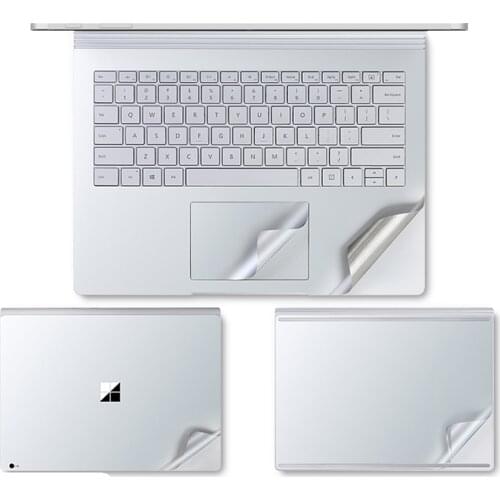 XSKN for Microsoft Surface Book 3/2/1 13.5/15 Inch Full Body Cover Protective Stickers Skins ,4 in 1 3M Decal Decorative Film