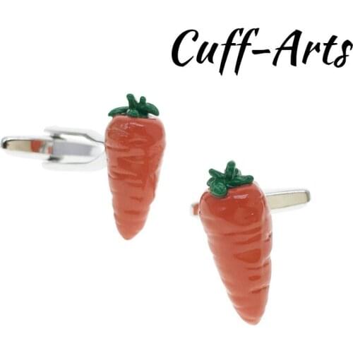Cufflinks for Men Carrot Cufflinks Mens Cuff Jewelry Mens Gifts Vintage Cufflinks Gemelos by Cuffarts C10365