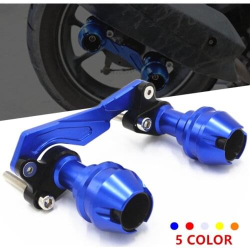 NMAX155 XMAX250 300 400 AEROX155 NVX155 Exhaust Pipe Slider Falling Protector for Yamaha Nmax155 Xmax250 300 400 AEROX155 NVX155