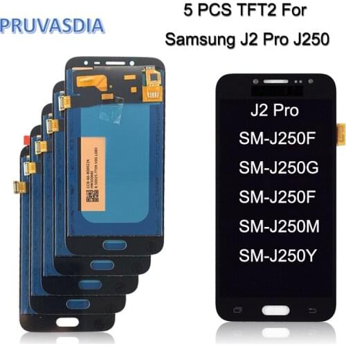 5 Piece/lot For Samsung Galaxy J2 pro 2018 J250 J250F LCD Display touch screen digitizer assembly Parts For Samsung J250 LCD