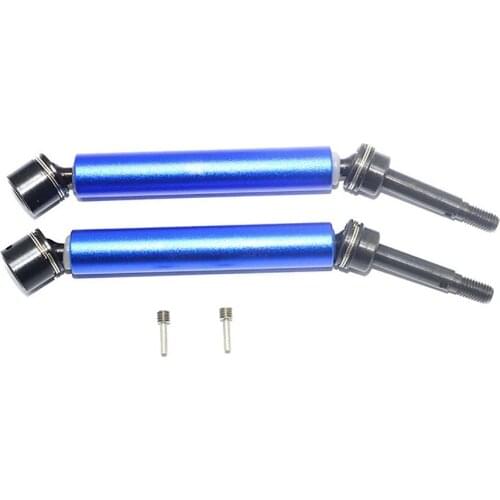 For 1/10 LOSI ROCK REY Front Axle Retractable CVD Drive Shaft Harden Steel#45 Universal Joints