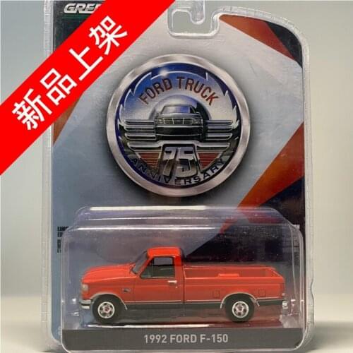 GreenLight 1:64 1992 Ford F-150 pickup Alloy model car Metal toys for childen kids diecast gift