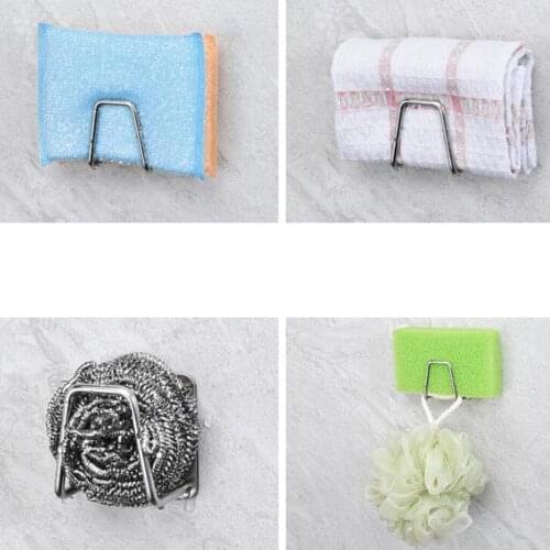 Kitchen Storage Holder Sink Drainer Bathroom Shelf Soap Sponge Organizer