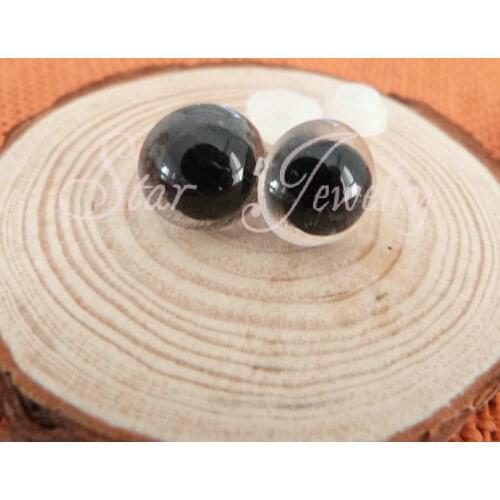 Mini order 50pcs 24mm round clear toy eyes plastic with washers for doll accessories/(not 50pair)/#nhv