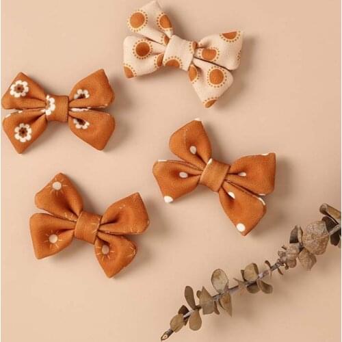 Oaoleer Baby Hair Clips Lovely Bows Barrette Colorful Bows Children Baby Girl Hair Clips Hairpin Barrettes Baby Hair Accessories