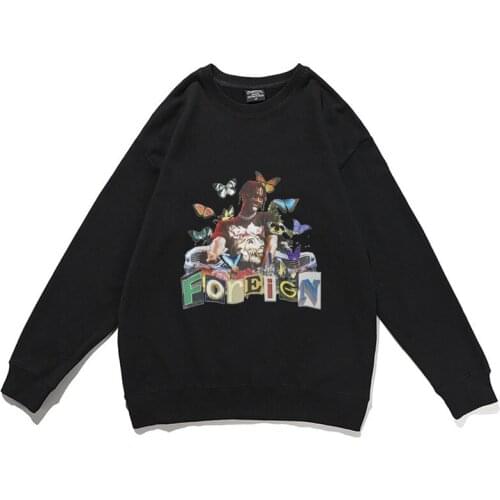 Awesome Playboi Carti Sweatshirt 2pac Rap Hip Hop Harajuku Pullover Skateboard Style Pullovers Men Women Fashion Sweatshirts