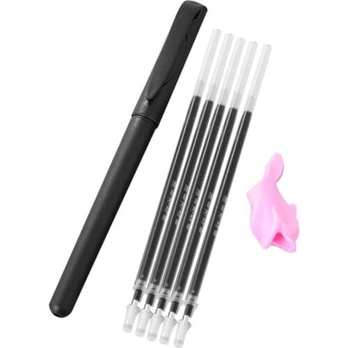 7Pcs Invisible Disappear Ink Ballpoint Pen Refill Set School Office Supplies