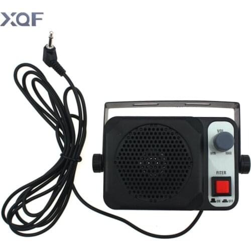 TS-650 Loudspeaker 3.5mm Jack Heavy Duty External Speaker for Yaesu Kenwood Icom CB Radio VHF Radio