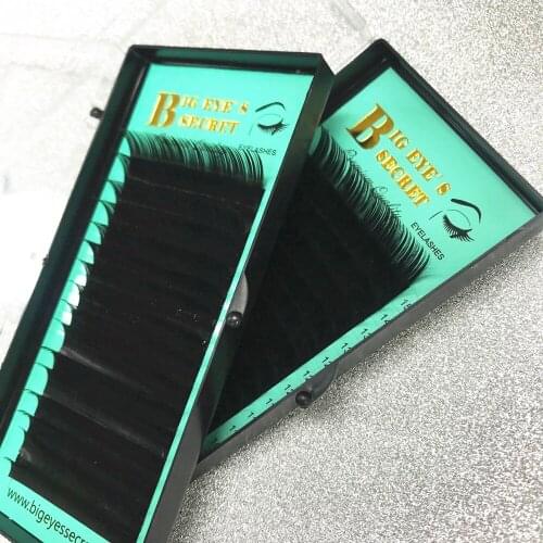 1 Case Mink Lashes Individual Eyelashes Extension OEM Cashmere Lashes Customize Logo Classic Lashes FreeShipping