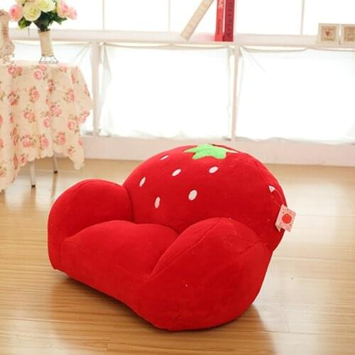 1pcs Super quality PP cotton and foam filled plush chair stuffed plush seat pad soft plush mat for kids gift christmas gifts
