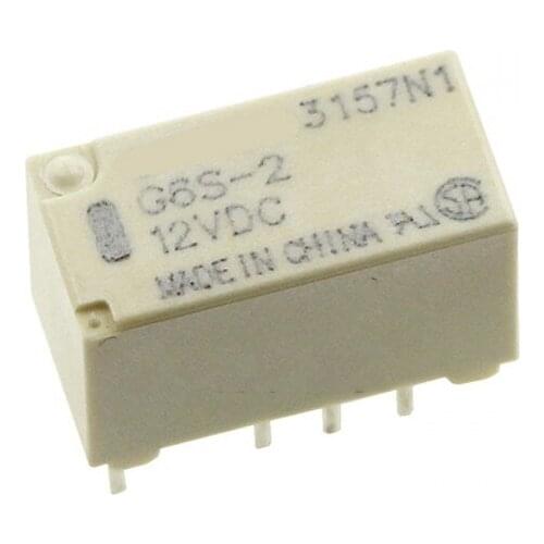 10PCS G6S-2-12VDC 12V Omron relay 8PIN Mini Signal OMRON Relay