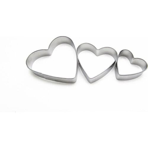 12pcs/set Biscuit Cookie Cutter 430 Stainless Steel Silver Kitchen Gadgets Baking Accessories Durable Cake Fondant Mold