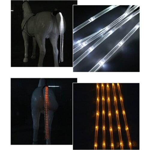 3-Mode Horse Tail Light LED Horse Crupper Night Light Decorative Lamp Decoration
