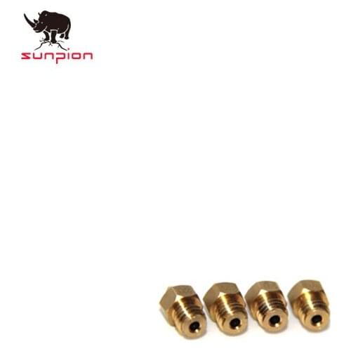 5pcs Original CRELITY 3D CR-6 SE Printer 0.3/0.4/0.5/0.6MM Hotend Extruded Nozzles For CR-6 SE 3D Printer