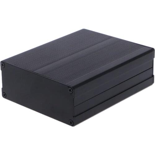 Aluminum Box Enclosure DIY Electronic Project Black Instrument Case 120x97x40mm P31A