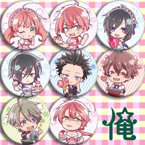 Brdwn Magical Girl Ore Mikage Sakuyo Saki Mikage Mohiro Yamo Konami Cosplay Badge