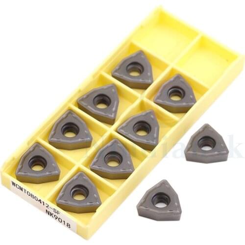 WCMX030208 WCMX040208 Milling Turning Tool WCMT050308-SF WCMT06T308 WCMT080412-SF NK9018 Carbide Inserts CNC Lathe Cutting Tools