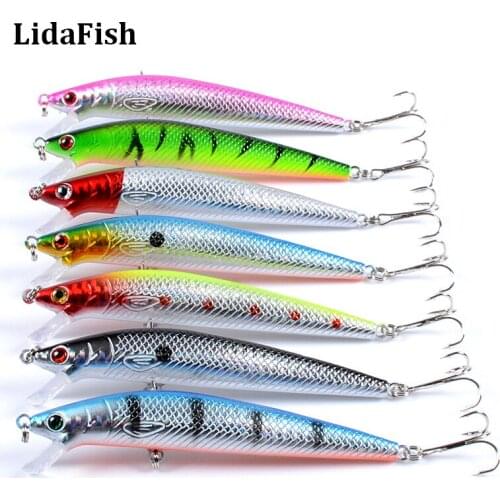 LIDAFISH Brand 11.8cm 12.6g Floating Bionic Minnow Lure Artificial Bait Hard Bait Professional Fishing Lure Fishing Tackles